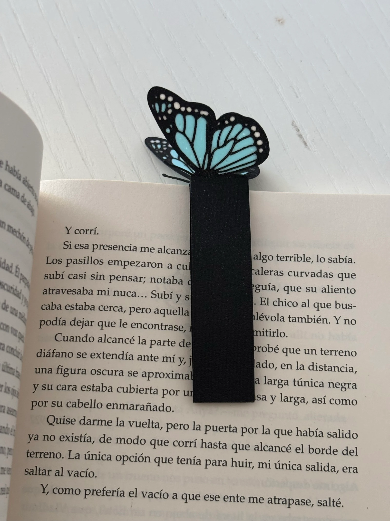 🦋 Marcapáginas mariposa 3D